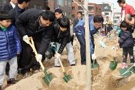 경의선공원 식목행사 참석